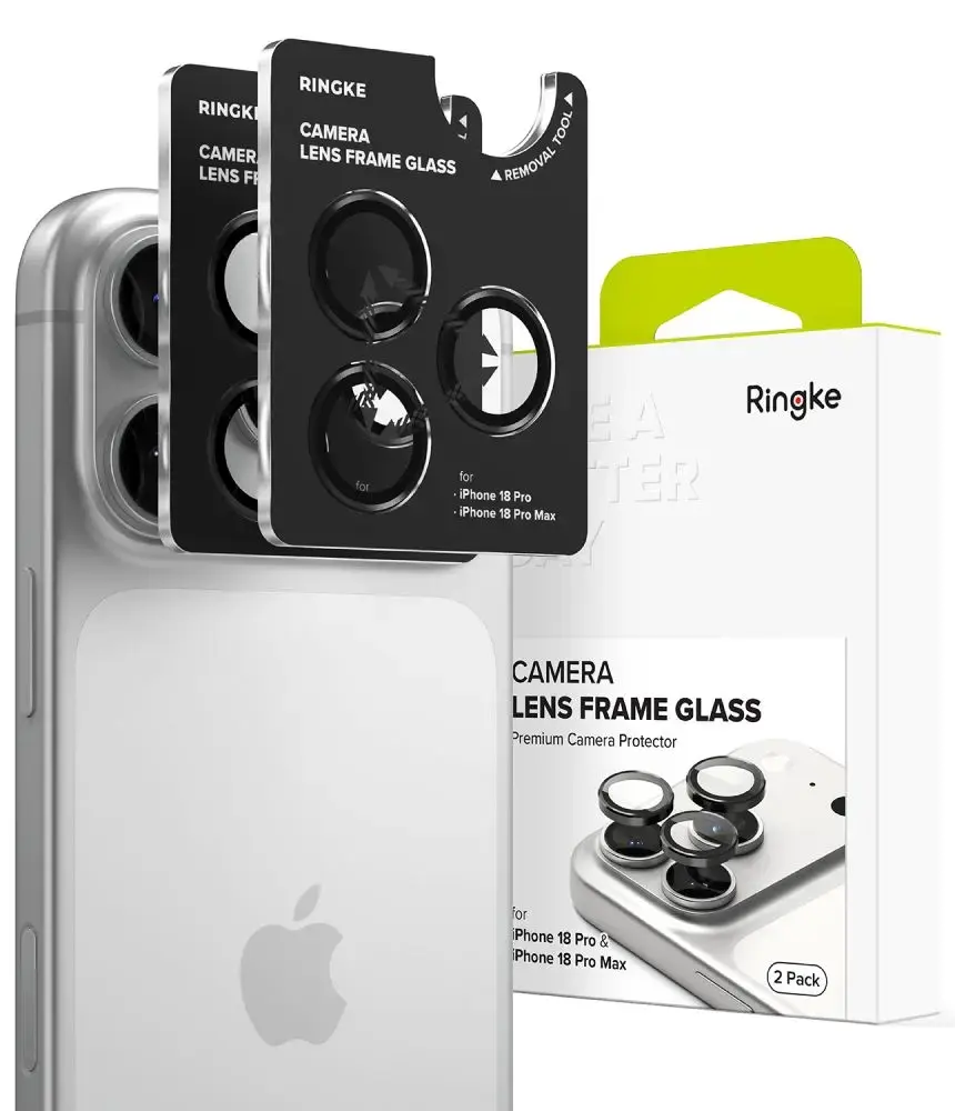 Ringke Camera Frame Protector 2-Pack Tempered