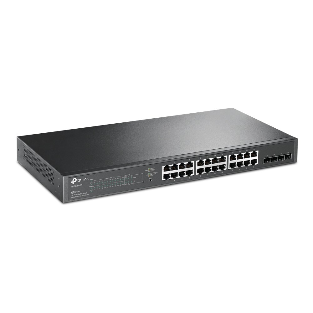 TP-Link JetStream 28-Port Gigabit Smart PoE