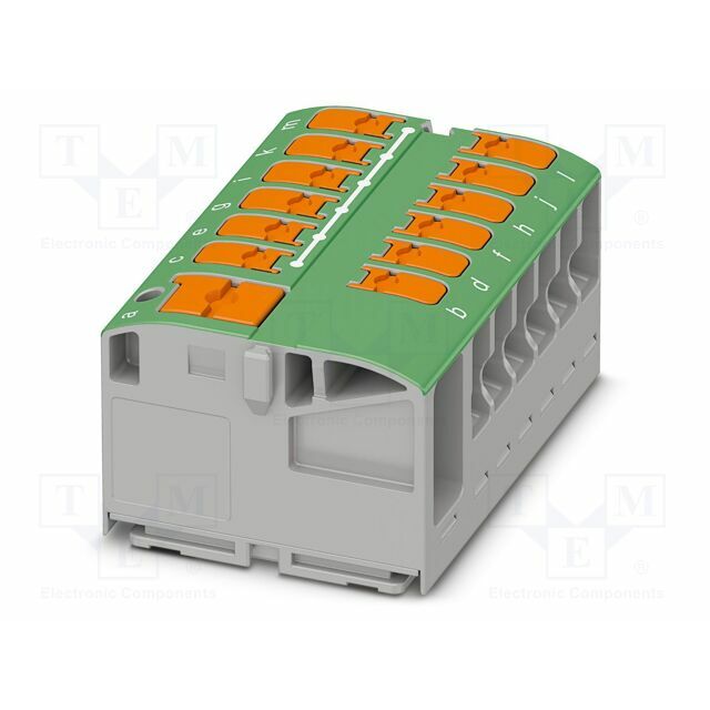 PHOENIX CONTACT Splice terminal: rail; 24A