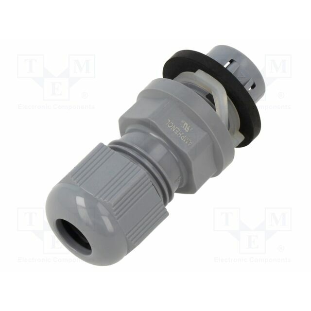 AMPHENOL Cable gland; IP66,IP68; polyamide