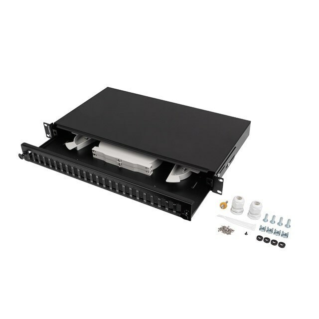 Lanberg 19" 1U FIBER PATCH PANEL
