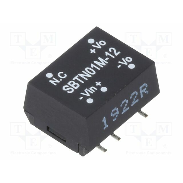 MEAN WELL Converter: DC/DC; 1W; Uin: