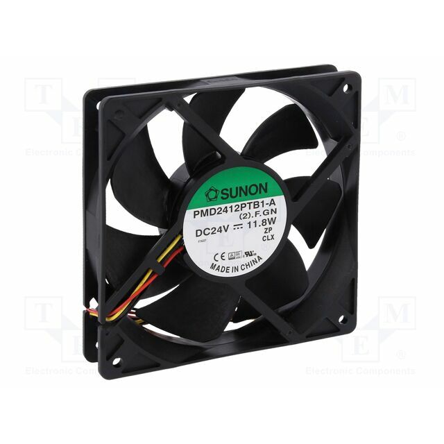 SUNON Fan: DC; 120x120x25mm; axial; 24VDC