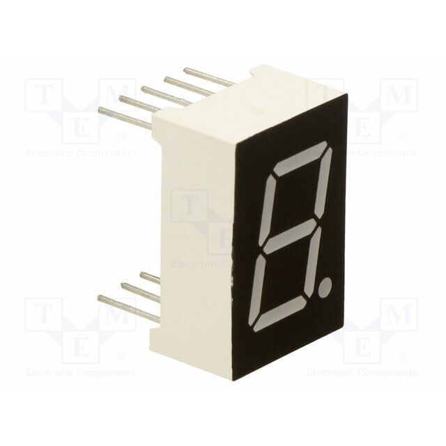 OPTOSUPPLY Display: LED; 7-segment; 12.7mm