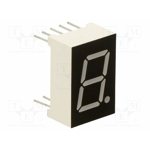 OPTOSUPPLY Display: LED; 7-segment; 12.7mm