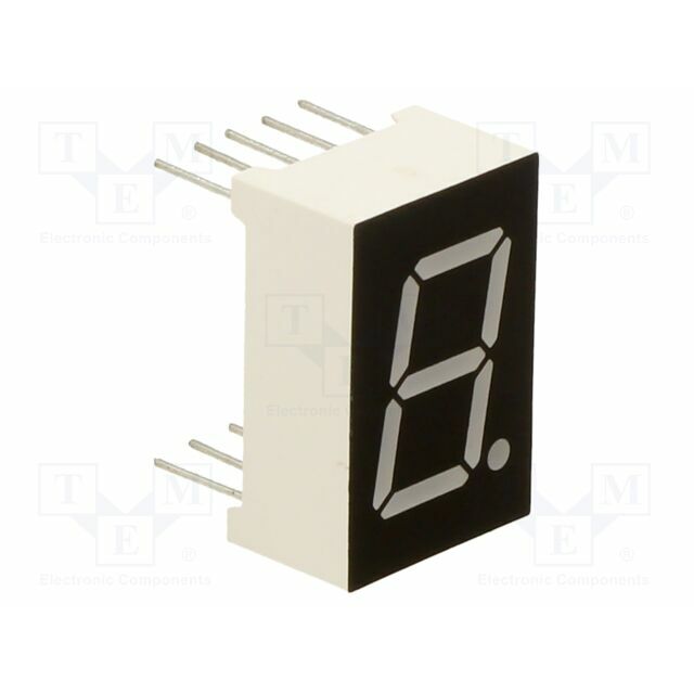 OPTOSUPPLY Display: LED; 7-segment; 12.7mm