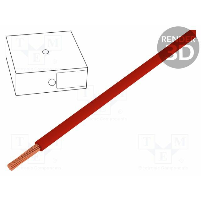 Wire; H07V2-K; stranded; Cu; 1.5mm2