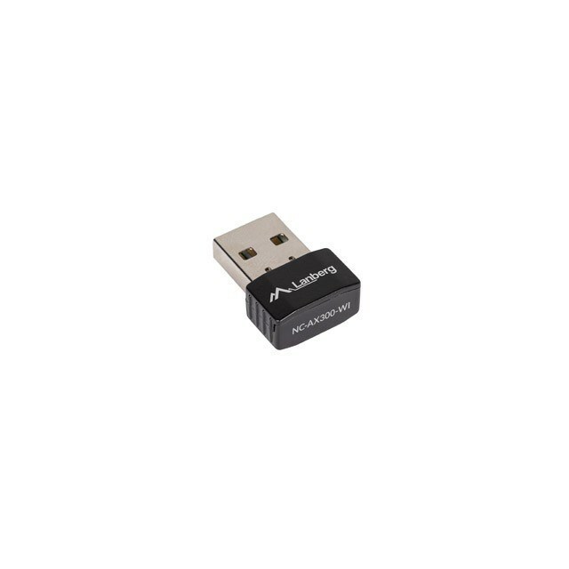 LANBERG Network adapter wireless WiFi NC-AX300-WI