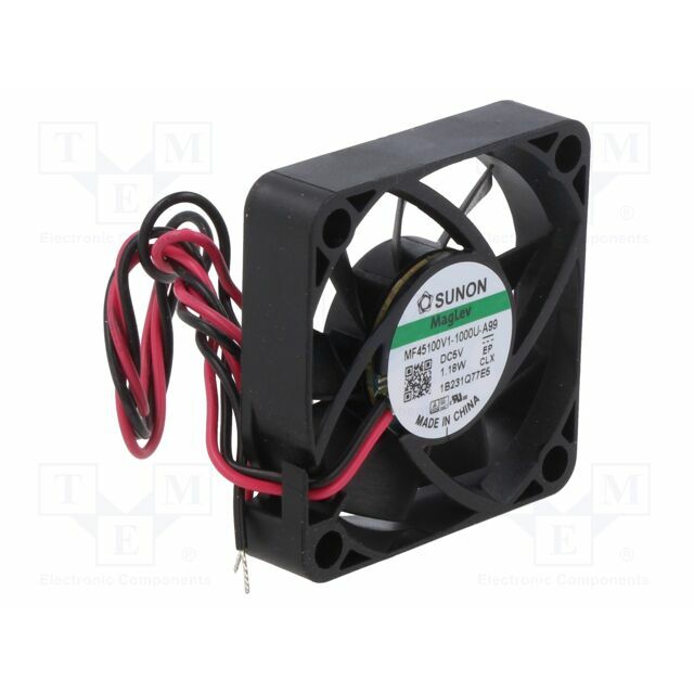 SUNON Fan: DC; 45x45x10mm; axial; 5VDC