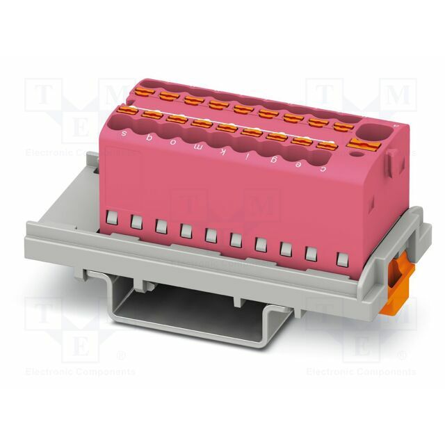 PHOENIX CONTACT Splice terminal: rail; 17