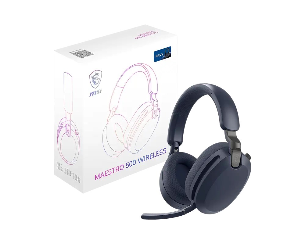 MSI Bezvadu austiņas Maestro 500 Wireless