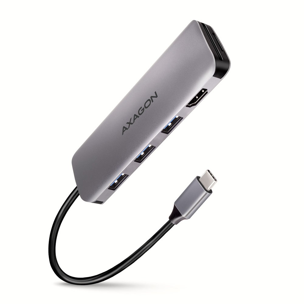 AXAGON SuperSpeed USB-C COMBO 5in1 hub
