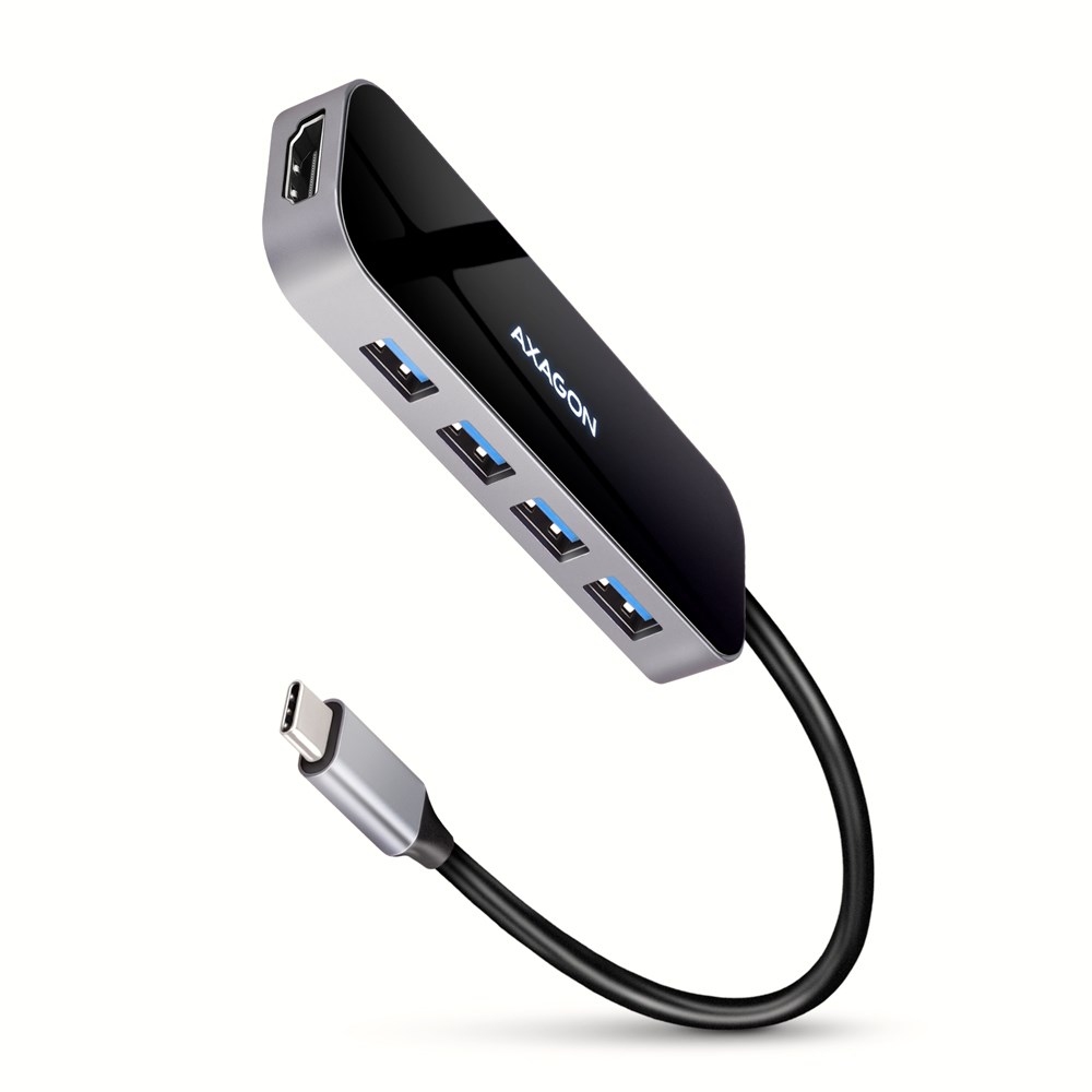 AXAGON SuperSpeed USB-C Combo 6in1 Hub