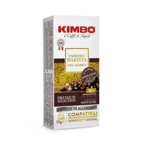 Kafijas kapsulas KIMBO Barista Napoli Alu