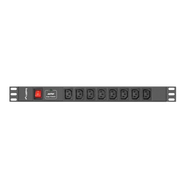 Lanberg PDU Steckdosenleiste 19" 1U 8x