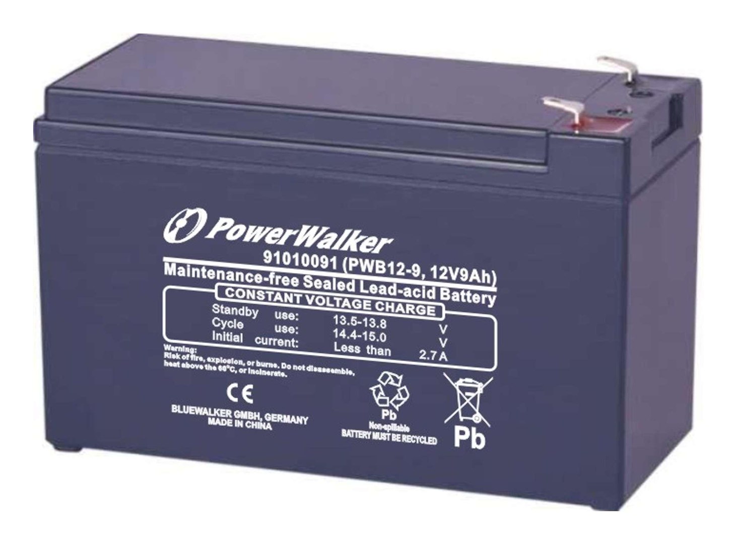 POWER WALKER Bluewalker USV Batterie Powerwalker