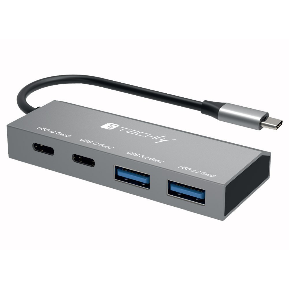 HEWLETT PACKARD Techly IUSB32C-HUB4AC2 laptop dock/port
