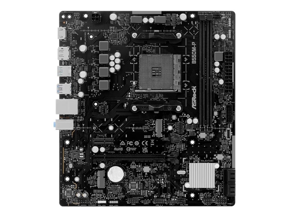 Mātesplate ASRock ASRock B550M-P AM4 mATX