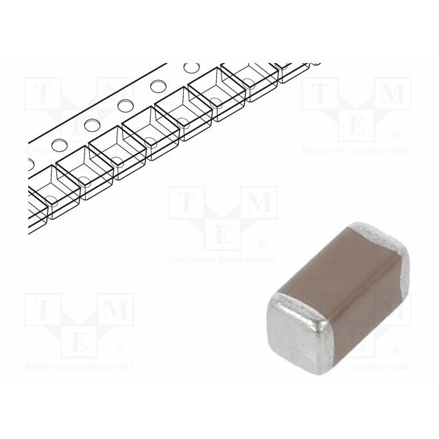 VIKING Capacitor: ceramic; MLCC; 1uF; 100V