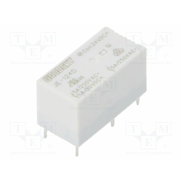 GOODSKY Relay: electromagnetic; Ucoil: 24VDC; SPDT