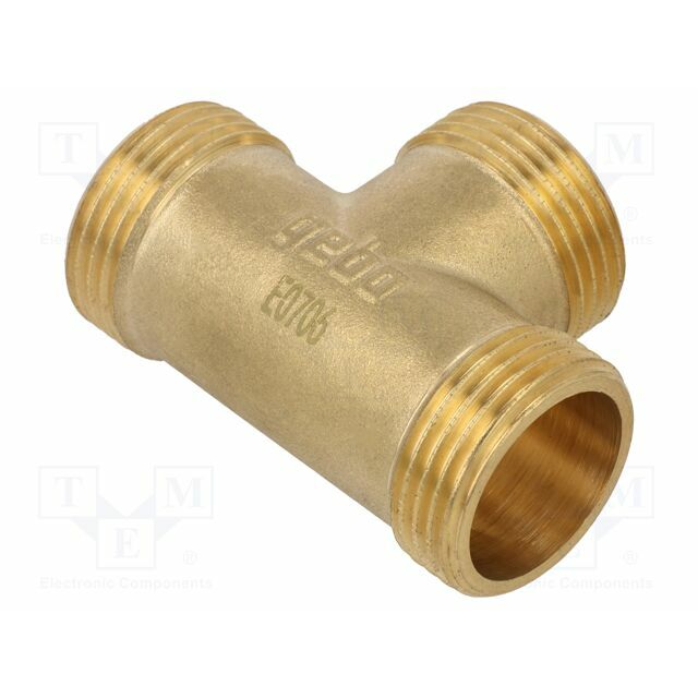 GEBO Splice terminal: tee fitting; male-male-male