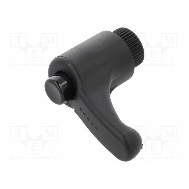 ELESA+GANTER Lever; adjustable; Thread len: 10mm