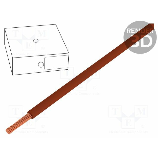 Wire; H07V2-K; stranded; Cu; 1.5mm2
