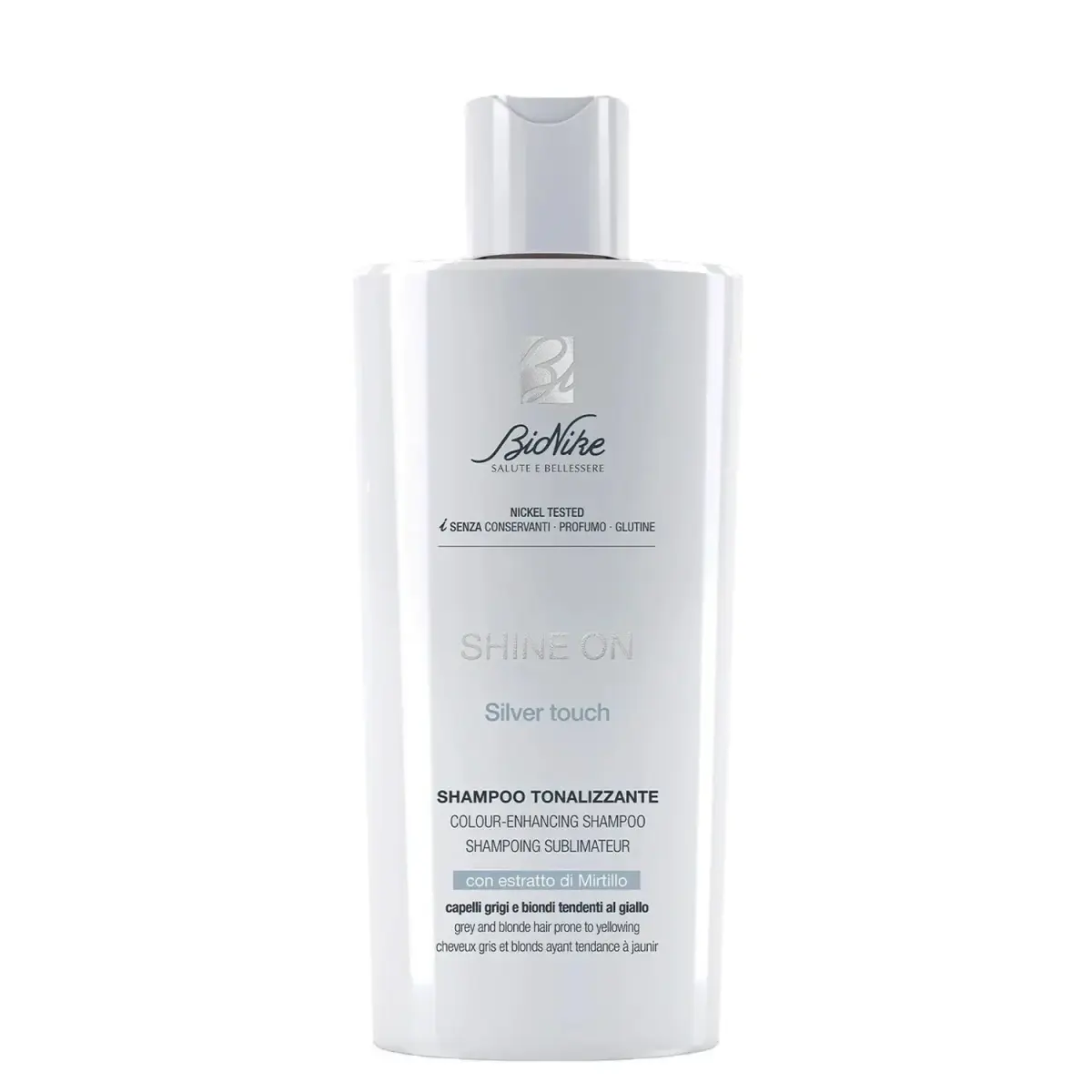 BioNike, Shine On Silver Touch, Hair
