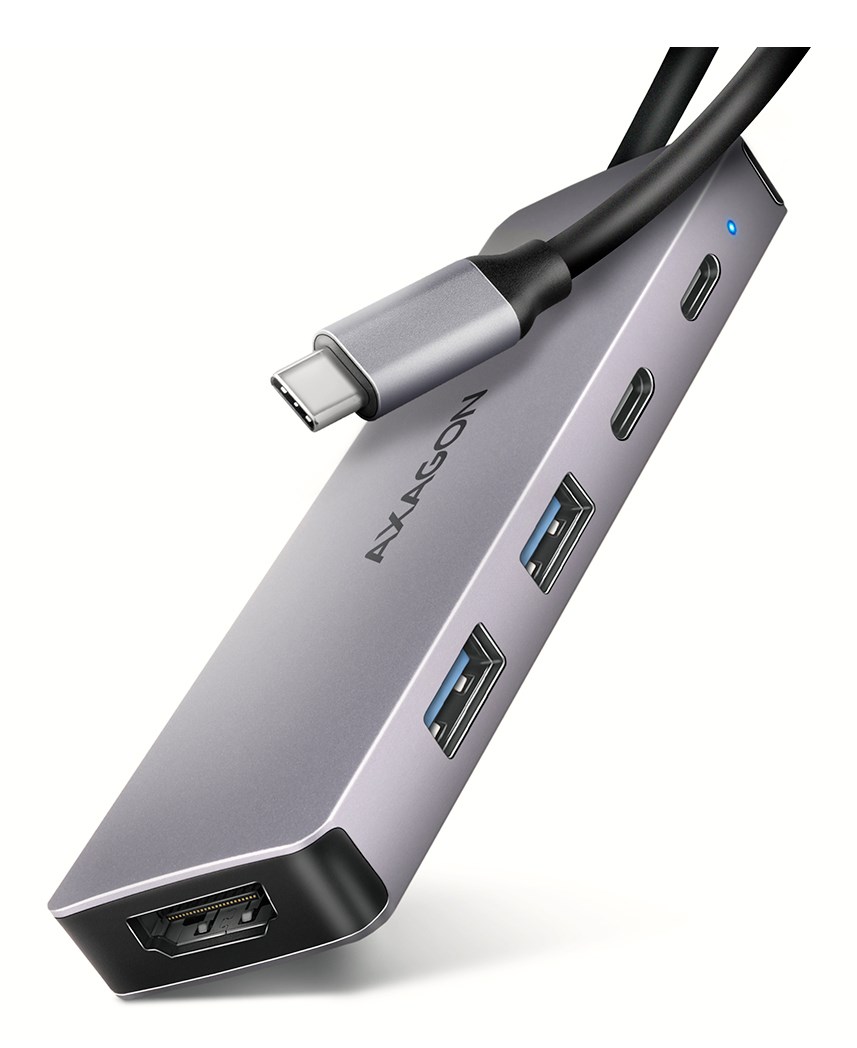 AXAGON HMC-5H60 2xUSB-A HDMI4K 1x USB-C