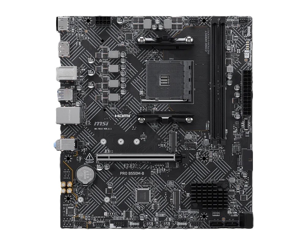 MSI PRO B550M-B Motherboard | 7D14-023R