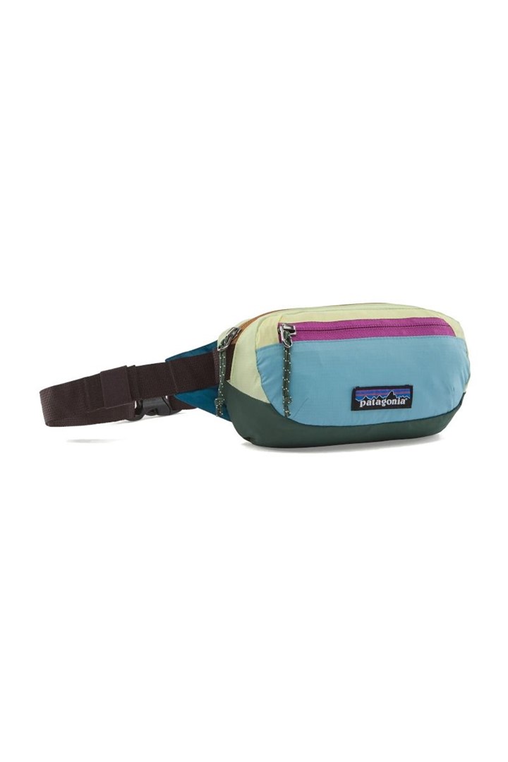 Saszetka terravia mini hip pack-patchwork-snowmelt blue