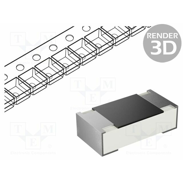 YAGEO Resistor: thick film; 1.6kΩ