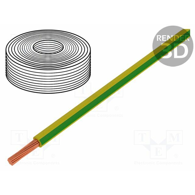 ELTRIM Wire; H07V-K; stranded; Cu; 4mm2