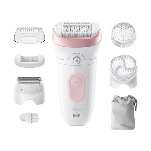 BRAUN Silk 7 epilators ar piederumiem