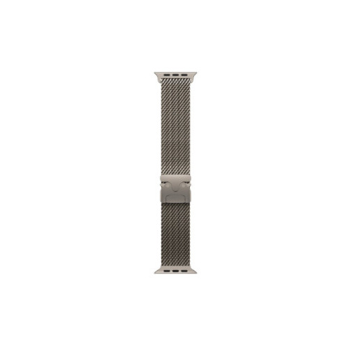 APPLE 49mm Natural Titanium Milanese Loop