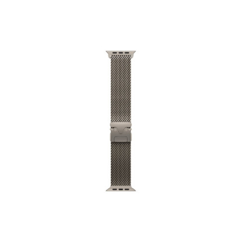 APPLE 49mm Natural Titanium Milanese Loop
