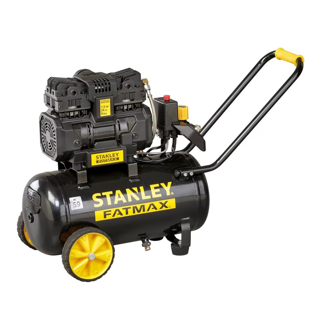 STANLEY Oil-free compressor 24L quiet FATMAX
