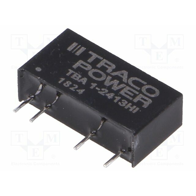 TRACO POWER Converter: DC/DC; 1W; Uin: