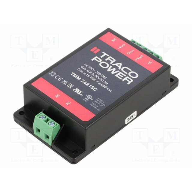 TRACO POWER Power supply: switching; for