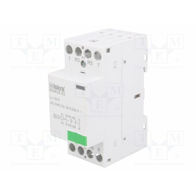 ISKRA Contactor: 4-pole installation; 32A; 230VAC