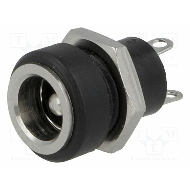 LUMBERG Connector: DC supply; socket; male