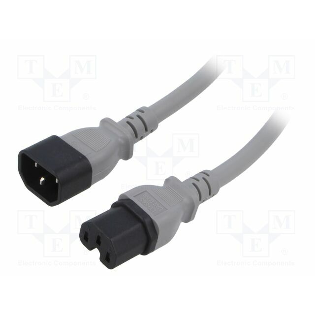 LIAN DUNG Cable; 3x14AWG; IEC C14
