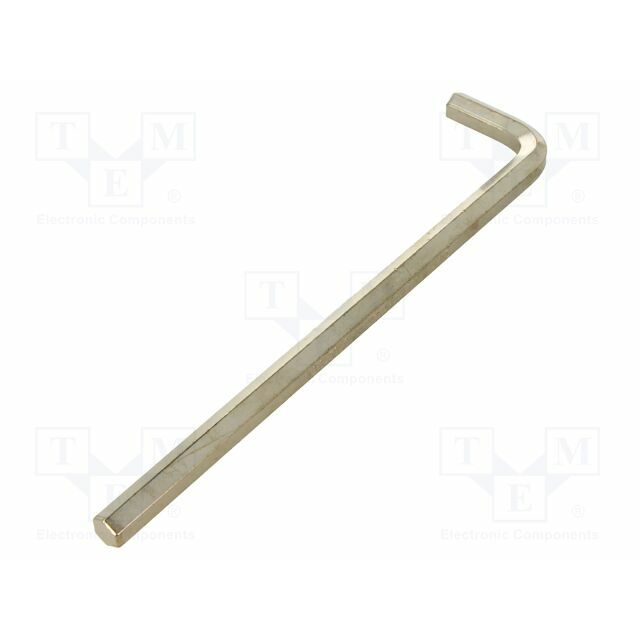 STAHLWILLE Wrench: hex key; HEX 10mm