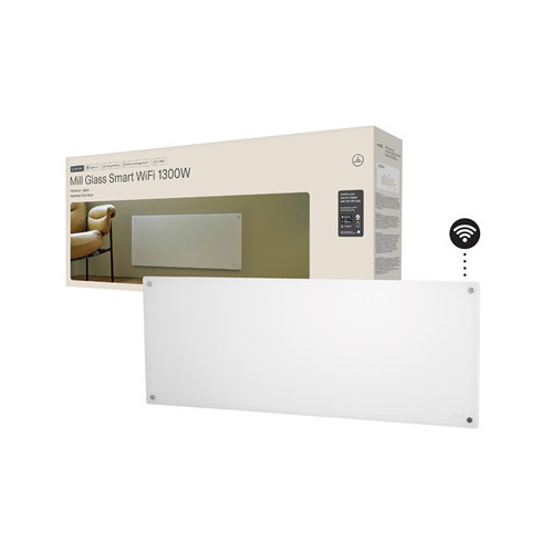 Mill Glass Smart WiFi Panel Heater