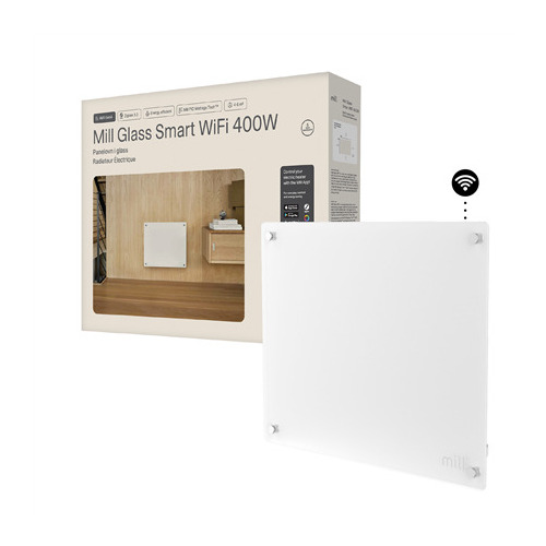 Mill Glass Smart WiFi Panel Heater