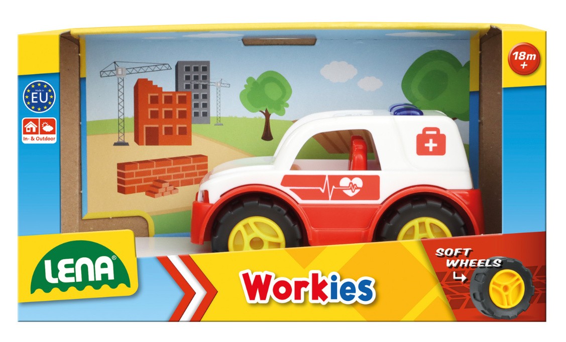 Lena Workies Ambulance 12 cm open