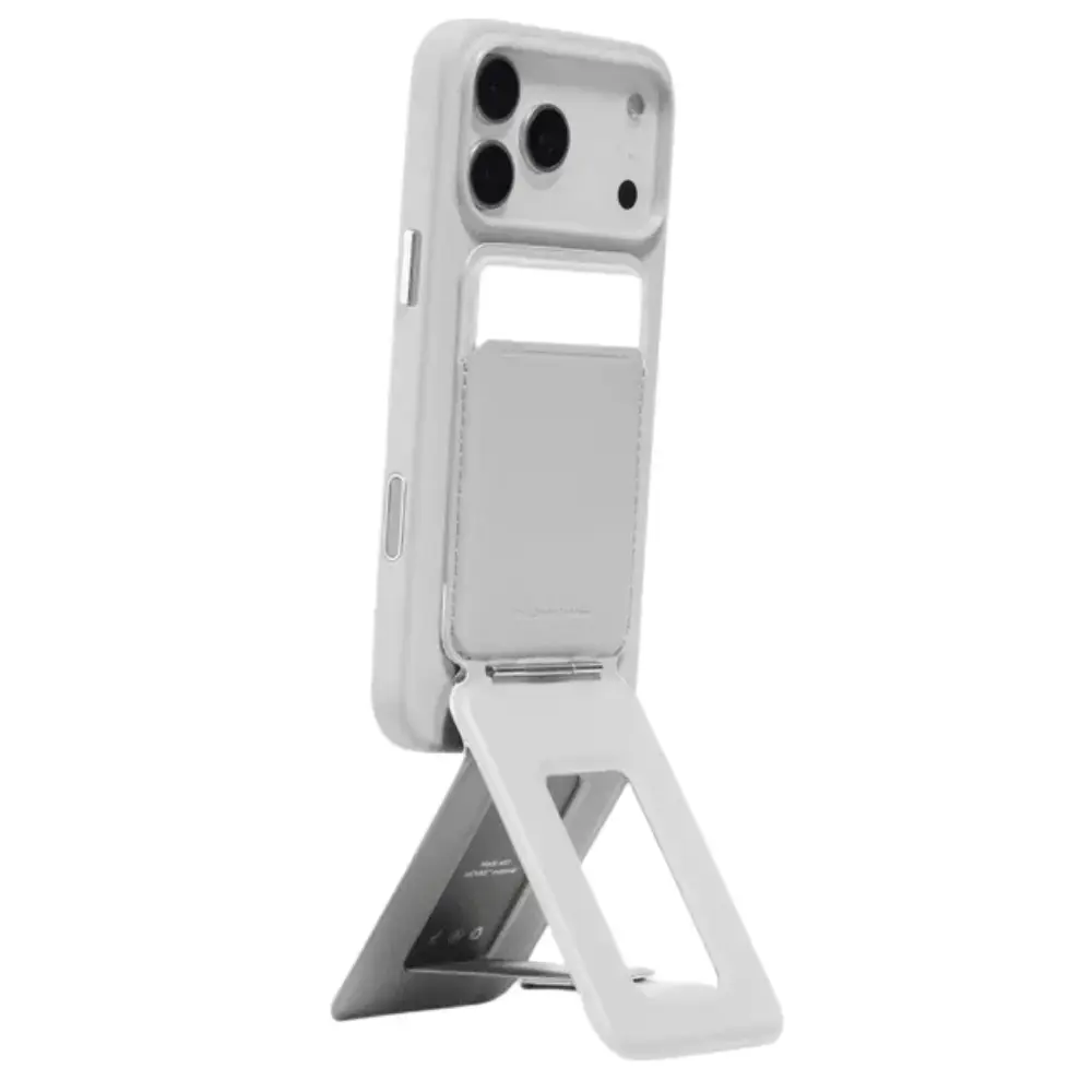 Magnetic stand with wallet for smartphone