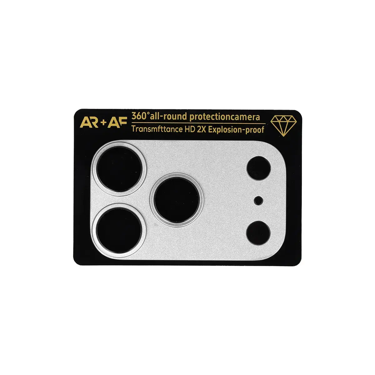 Toptel Tempered Glass Aluminum Metal Camera