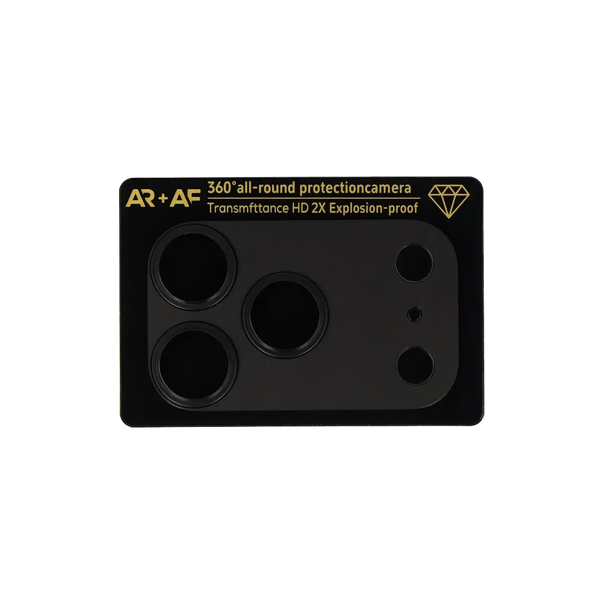 Toptel Tempered Glass Aluminum Metal Camera