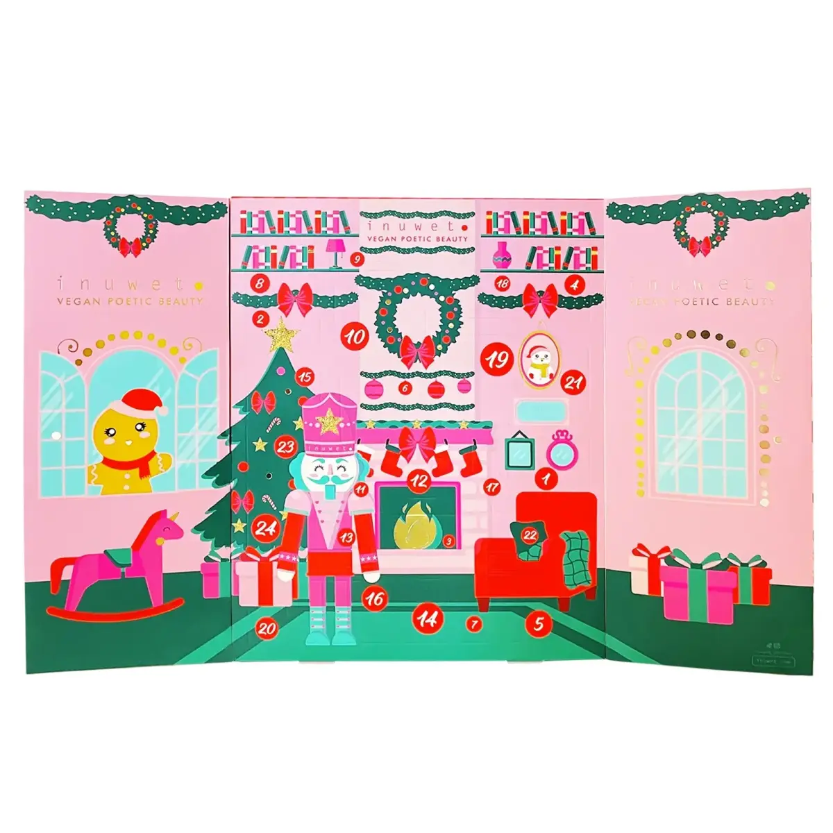 Set, Inuwet, Inuwet, Makeup, Advent Calendar